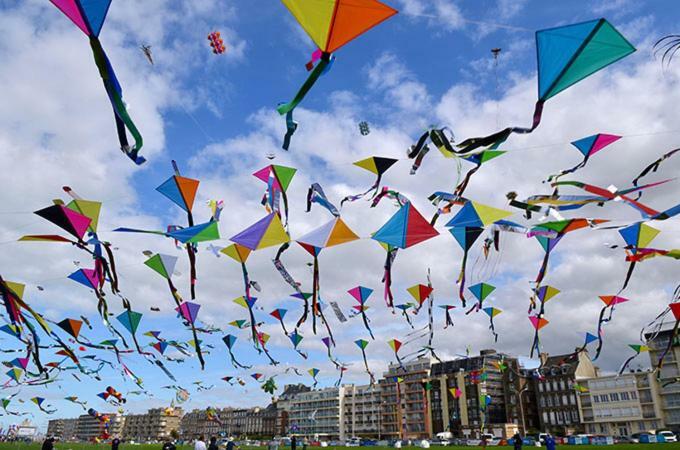 Ferienwohnung Les Cerfs Volants Dieppe Exterior foto